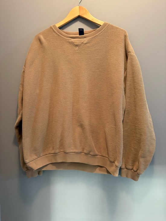 Lands' End Other - Lands' End Men's Crewneck Sweatshirt in Camel Coastal Fisherman